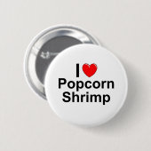 Popcorn-Garnele Button (Vorne & Hinten)