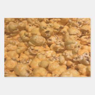 Popcorn Geschenkpapier Set