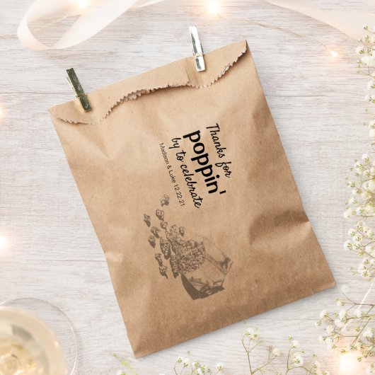 Popcorn Geschenktütchen (Ausgeschnitten)