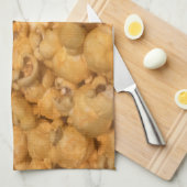 Popcorn Geschirrtuch (Viertel Falte)