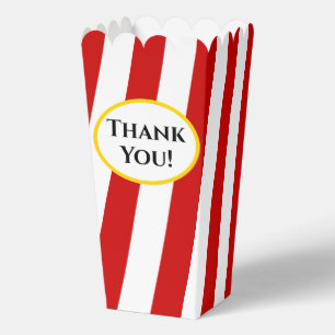 Popcorn gestaltet geschenkschachtel