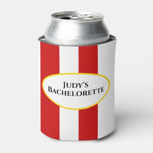 Popcorn gestylt Dose cooler Dosenkühler (Kanne Vorderseite)