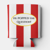 Popcorn gestylt Dose cooler Dosenkühler (Rückseite)