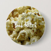 Popcorn Halloween Button (Vorderseite)