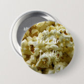 Popcorn Halloween Button (Vorne & Hinten)