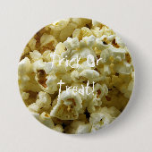 Popcorn Halloween Button (Vorderseite)