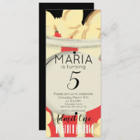 Popcorn Hand Dravies Ticket Style Party I