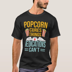 Popcorn heilt Dinge Popcorns Food Eater Graphic T-Shirt