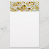 Popcorn-Hintergrund Briefpapier (Vorderseite)