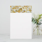 Popcorn-Hintergrund Briefpapier (Stehend Vorderseite)