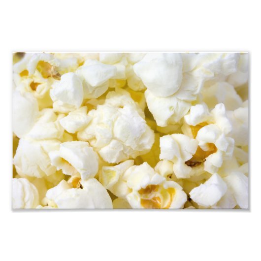 Popcorn-Hintergrund Fotodruck (Vorne)