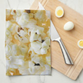 Popcorn-Hintergrund Geschirrtuch (Viertel Falte)