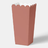 Popcorn-Hochzeitsgunstbox Geschenkschachtel (Rückseite)