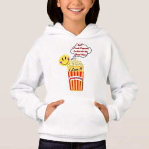 Popcorn I Love It Sweat Hoodie
