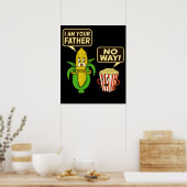 Popcorn Ich bin dein Vater Popcorns Essen Essen Es Poster (Küche)