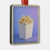 Popcorn in einer weißen Tube Ornament Aus Metall (Rechts)
