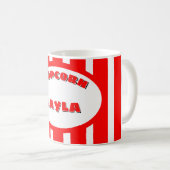 Popcorn Kaffeetasse (VorderseiteRechts)