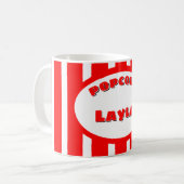 Popcorn Kaffeetasse (Vorderseite Links)