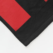 Popcorn Karneval Kostüm Shirt Funny Red Str. Fleecedecke (Ecke)