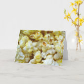 Popcorn-Karte 01 Karte (Gelbe Blume)