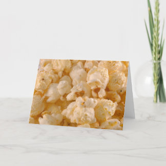Popcorn-Karte Karte