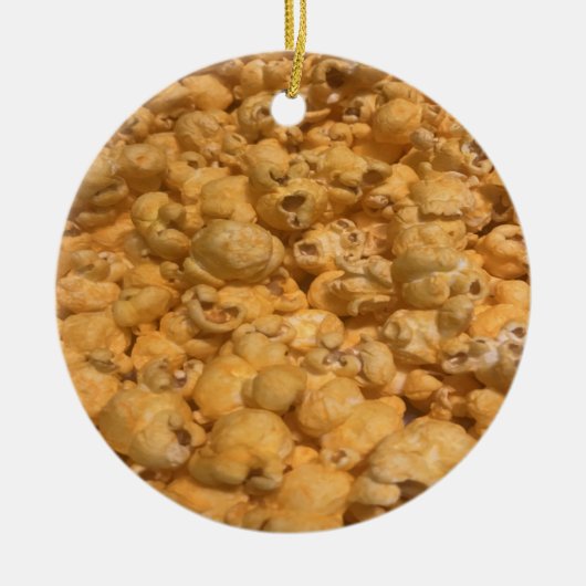 Popcorn Keramik Ornament (Vorne)