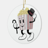 Popcorn Keramik Ornament (Links)
