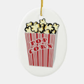 Popcorn Keramik Ornament (Vorne)