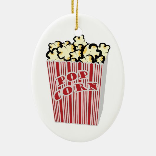 Popcorn Keramik Ornament (Hinten)
