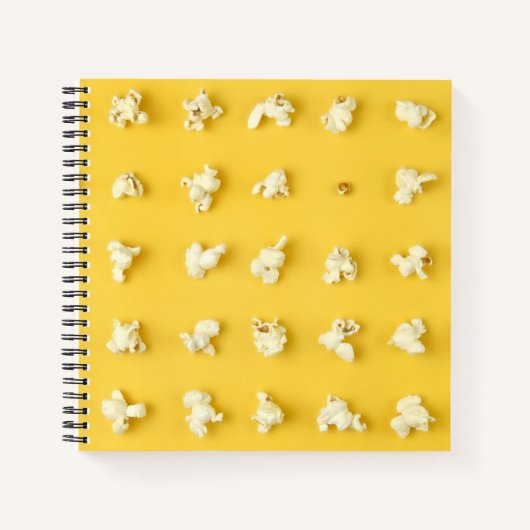 Popcorn Kernels Notizblock (Vorderseite)