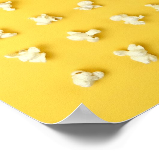 Popcorn Kernels Poster (Ecke)