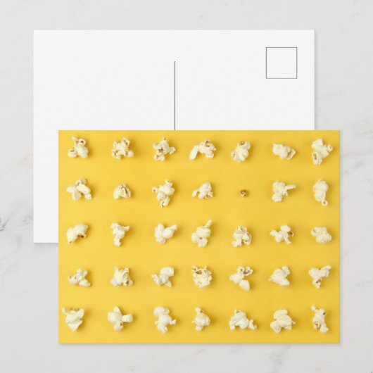 Popcorn Kernels Postkarte (Vorne/Hinten)