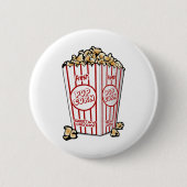 Popcorn-Kino Button (Vorderseite)