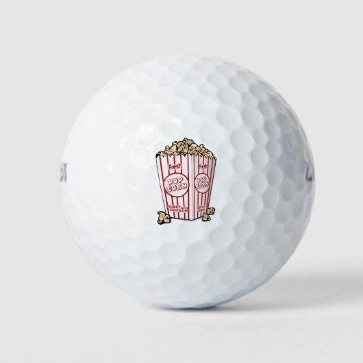 Popcorn-Kino Golfball (Vorderseite)