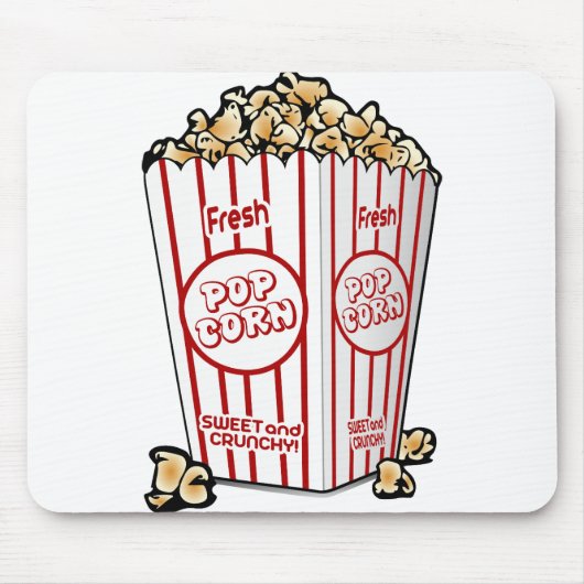 Popcorn-Kino Mousepad (Vorne)