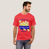 Popcorn Kino Zeit T-Shirt (Vorne ganz)