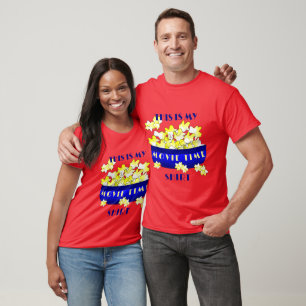 Popcorn Kino Zeit  T-Shirt