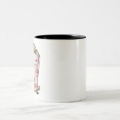 Popcorn-Kino Zweifarbige Tasse (Mittel)