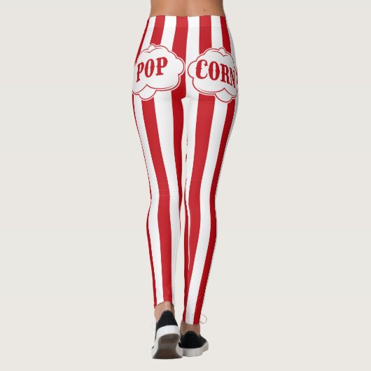 Popcorn-Kostüm Leggings (Rückseite)