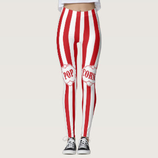Popcorn-Kostüm Leggings