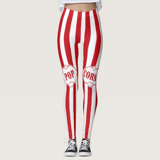Popcorn-Kostüm Leggings (Vorderseite)