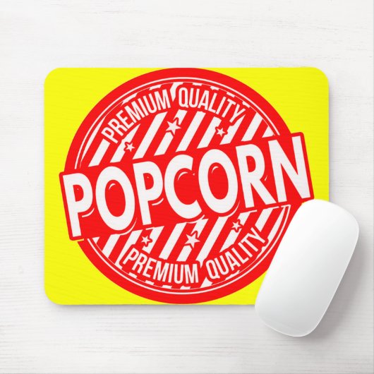 *POPCORN* Label Top Mousepad (Mit Mouse)