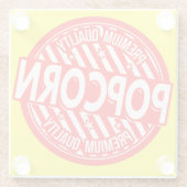 *Popcorn* Label Top Untersetzer (Rückseite)