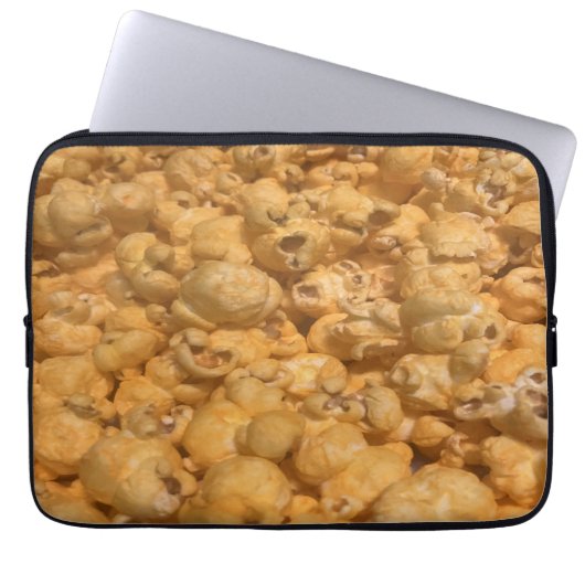 Popcorn Laptopschutzhülle (Vorderseite)