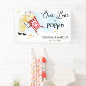 Popcorn Liebe Wedding Banner (Insitu)