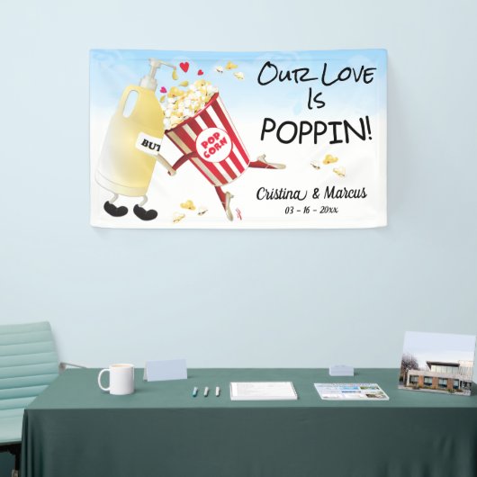 Popcorn Liebe Wedding Banner (Messeveranstaltung)