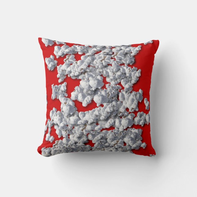 Popcorn-Liebhaber Kissen (Vorderseite)