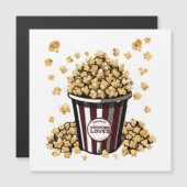 Popcorn Lover Magnetkarte (Vorne/Hinten)