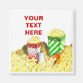 Popcorn Lovers Magnet (Vorne)