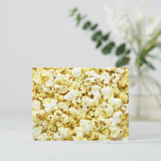 Popcorn Madness Postkarte (Stehend Vorderseite)